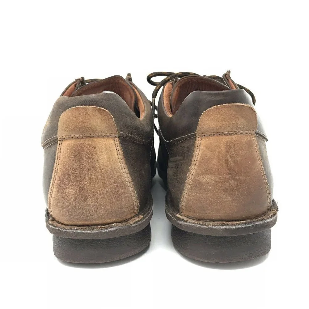 Pikolinos Spain Brown Leather Moc Toe Boots 13